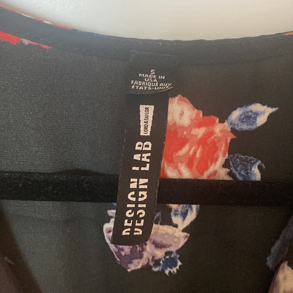 Design Lab Lord & Taylor Floral Romper - Picture 6 of 6